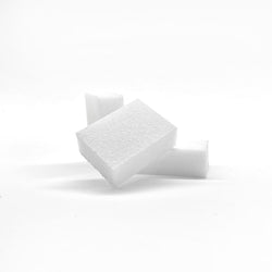 Czterostronny blok polerski "Didier Lab", 100/100, small white, 30 sztuk