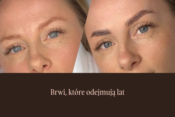 Brwi, które odejmują lat