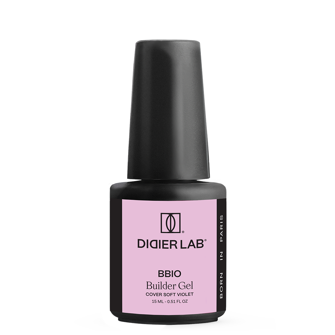 BBIO Żel budujący w butelce "Didier Lab", Soft Violet, 15ml