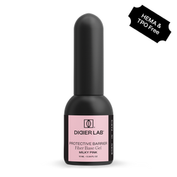Regenerująca baza do hybryd i żeli Smart Fiber Base "Didier Lab", Milky Pink, 10ml
