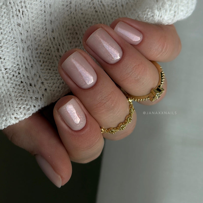 Top Coat No Wipe, Glitter Pink, Didier Lab, 10ml
