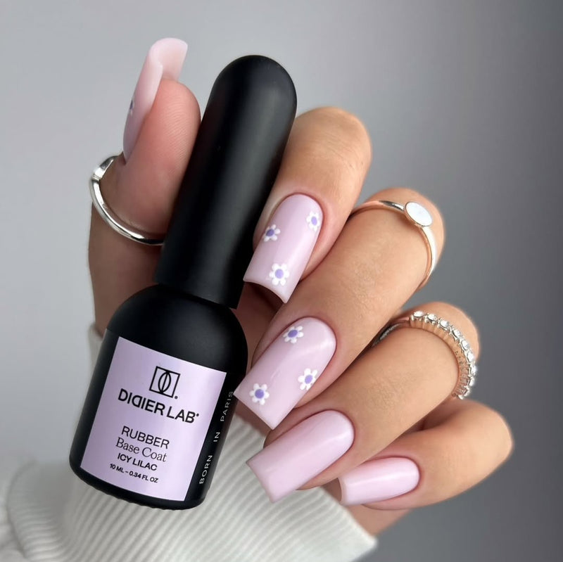 Kamuflująca baza kauczukowa ,,Rubber base'' – icy lilac, 10 ml