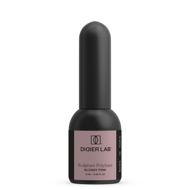 Lakier Kauczukowy  Polybase "Didier Lab", Glossy Pink, 10ml