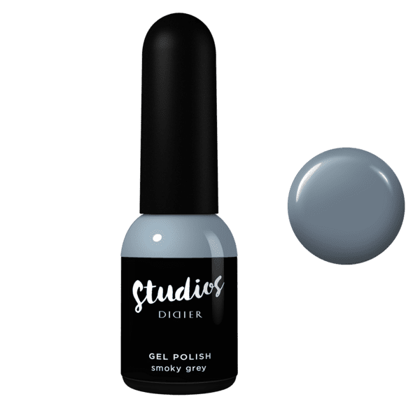 Szary lakier hybrydowy Studios Didier smoky grey, 8ml