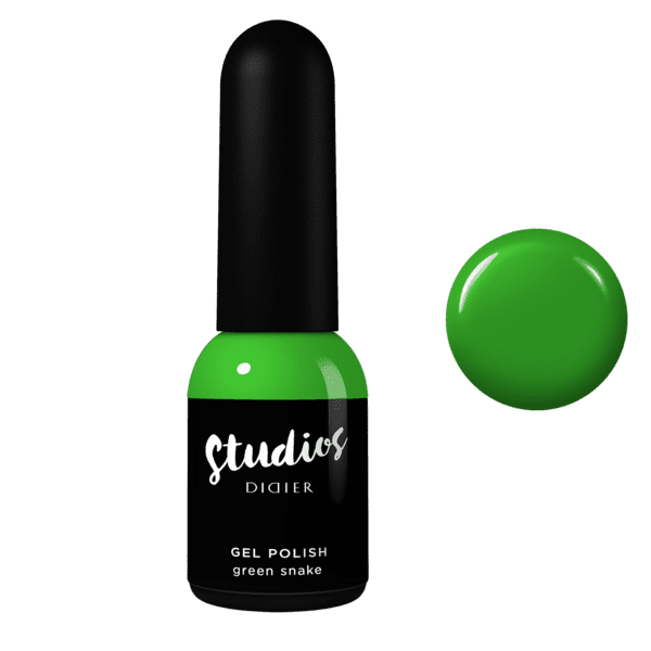 Zielony lakier hybrydowy Studios Didier green snake, 8ml