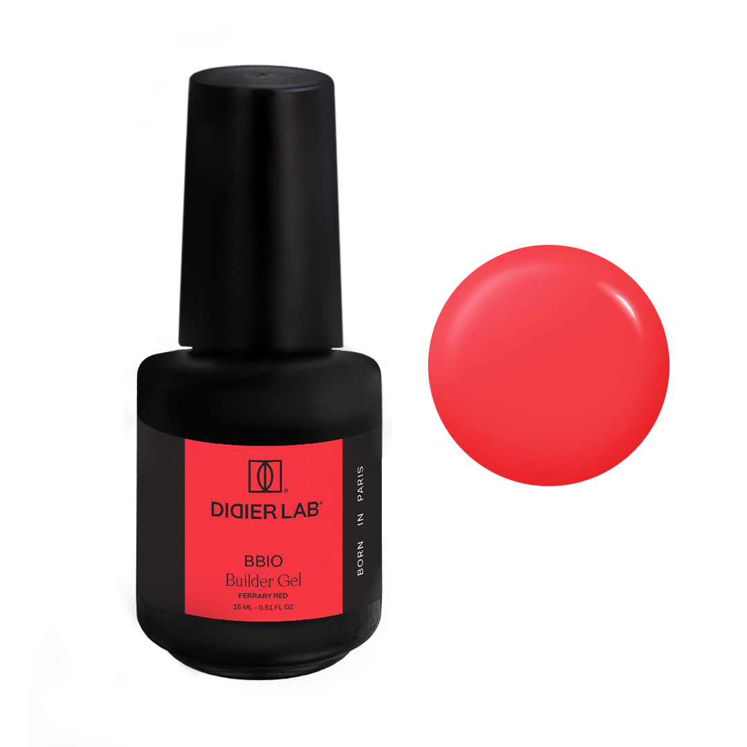 BBIO Żel budujący w butelce "Didier Lab", Ferrary Red, 15ml