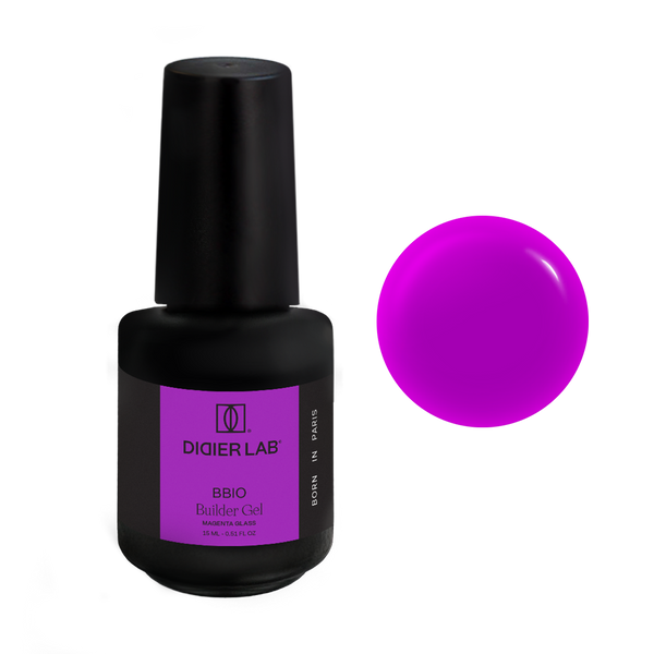 BBIO Żel budujący w butelce "Didier Lab", Magenta Glass, 15ml