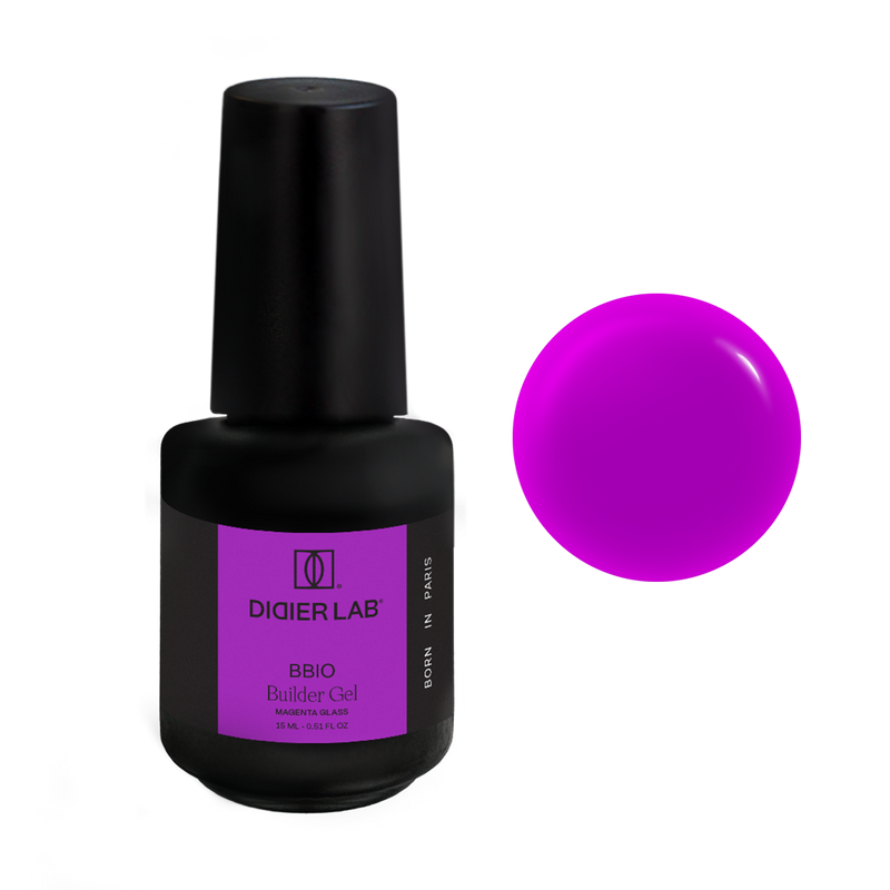 BBIO Żel budujący w butelce "Didier Lab", Magenta Glass, 15ml