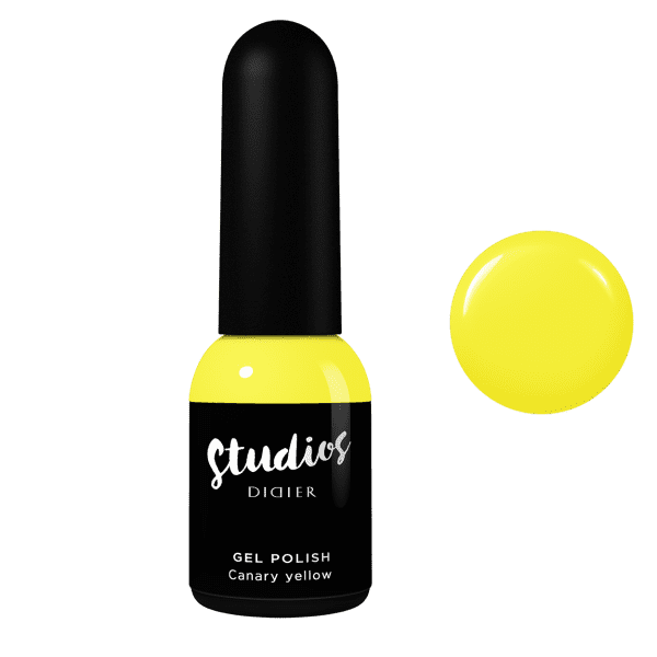 Żółty lakier hybrydowy Studios Didier Canary yellow, 8ml