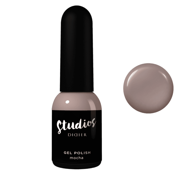 Jasnobrązowy lakier hybrydowy Studios Didier mocha, 8ml