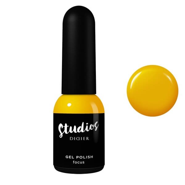 Żółty lakier hybrydowy Studios Didier focus, 8ml