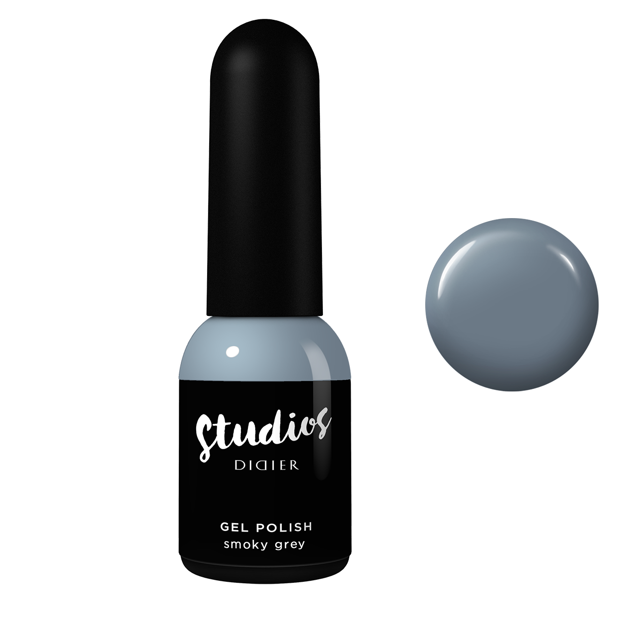 Lakier hybrydowy Studios Didier - Smoky grey, 8ml - Didier Laboratoires