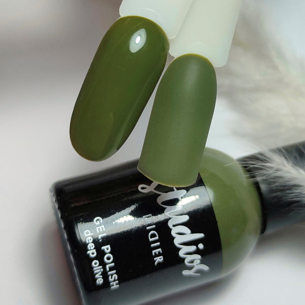 Lakier hybrydowy Studios Didier - Deep olive, 8ml